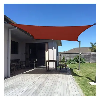 SUNNY GUARD Sun Shade Sail 10' x 13' Rectangle Terra UV Block Sunshade