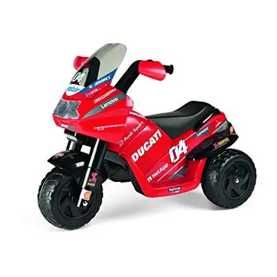 Peg Perego Children's 6V Ducati Desmsedici Evo Three-Wheel Motorbike, Red