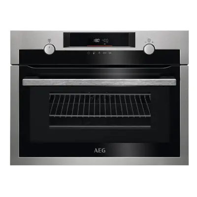 AEG KME565060M - Built-In Combination Microwave Oven, Stainless Steel