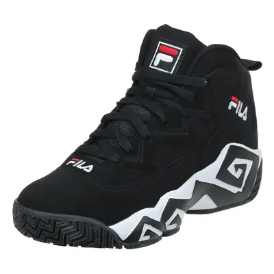 Fila Men's MB Fashion Sneaker Black/White Red M US