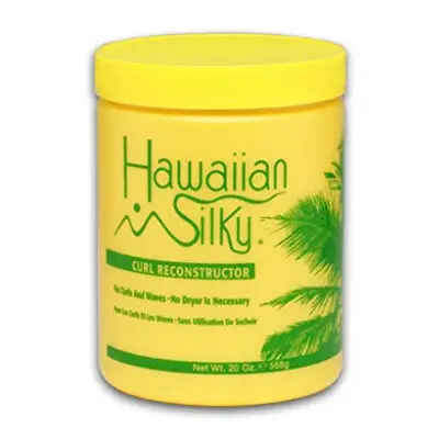 Hawaiian Silky curl reconstructor ounce, Yellow, Ounce