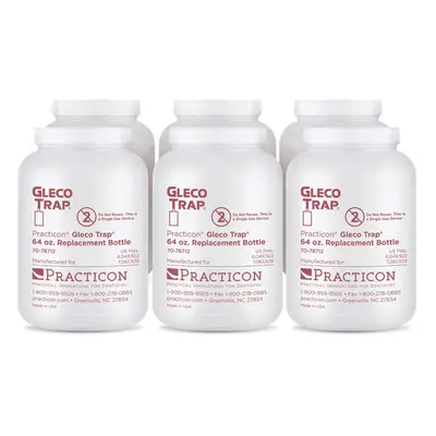 Practicon Gleco Trap Replacement Bottle oz. Pack of