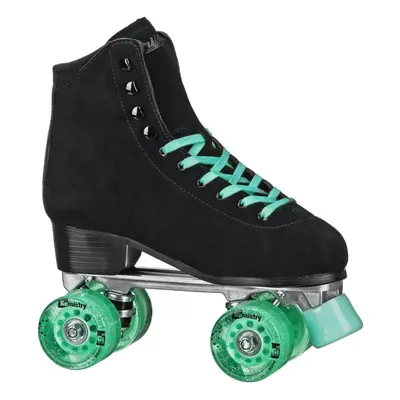 Roller Derby Elite Driftr Roller Skates (4, Black/Mint)