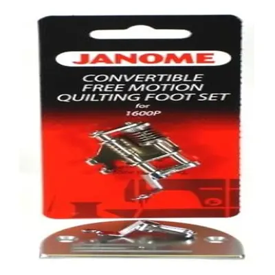 Janome Convertible Free otion Quilting Foot Set for 1600P