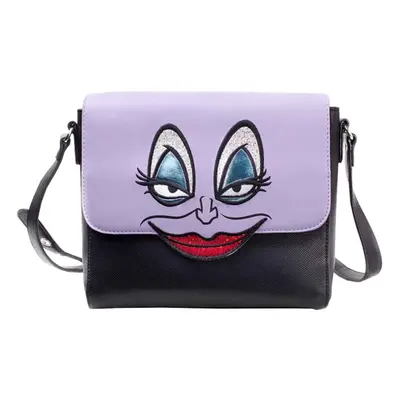 Little Mermaid Shoulder Bag Ursula Croco face new Official Disney Black