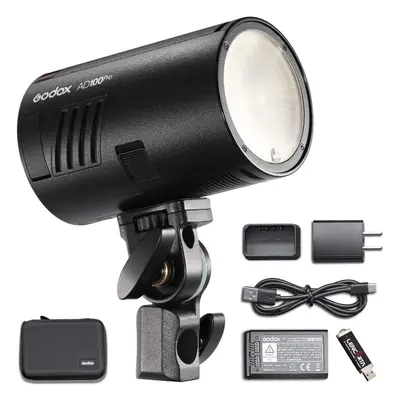 Godox AD100 Pro Portable Flash Head Light 100Ws TTL HSS Godox Fit