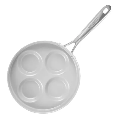 TEcHEF - ceraTerra ceramic Nonstick 4-cup Egg Frying Pan (PTFE PFAS