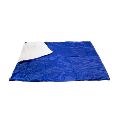 Blue Double Sleeping Bag Camping Bedding | Two Person Sleeping Bag | Camping Accessories