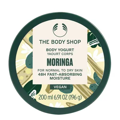 The Body Shop Moringa Body Yogurt - Instantly Absorbing Hydration from Head to Toe - For Normal 