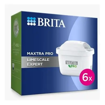 MAXTRA PRO Limescale Expert Water Filter Cartridge,Pack of -BRITA refill for ultimate appliance 