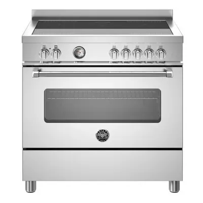 Bertazzoni Master Series 90cm Electric Range Cooker with Induction Hob - Stainless Steel - A Rat