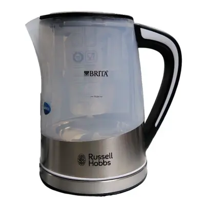 Russell Hobbs NEW Purity Brita Filter Plastic Jug Kettle 3000W 1.7L Clear