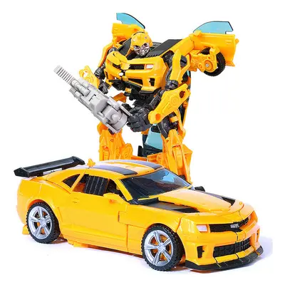 (H-602) New Cool Transformation Anime Toys Robot Car Super Action Figures Model 3C Plastic Kids 