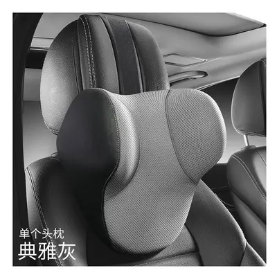 (1pcs B Neck Pillow) Memory Cotton Neck Pillow Car Seat Pillow Support Auto Lumbar Cushion