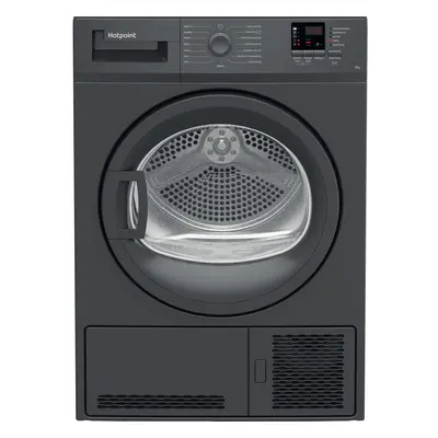 Hotpoint C HD C82 GGGD UK tumble dryer Freestanding Front-load kg B Graphite