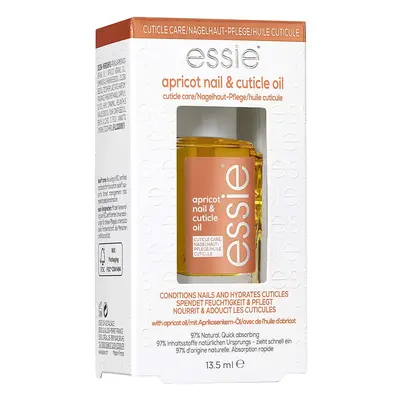 essie Nail Care Cuticle Apricot Oil, Nourishing, Softening, Moisturizing Treatment, Heal and Rep