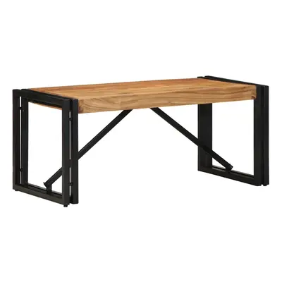 (Solid acacia wood, x x cm) vidaXL Coffee Table Multicolour 100x50x35 cm Solid Wood Reclaimed si