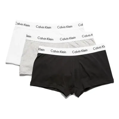 (S) CALVIN KLEIN Men's Low Rise Trunks Stretch Cotton Pack CK Underwear