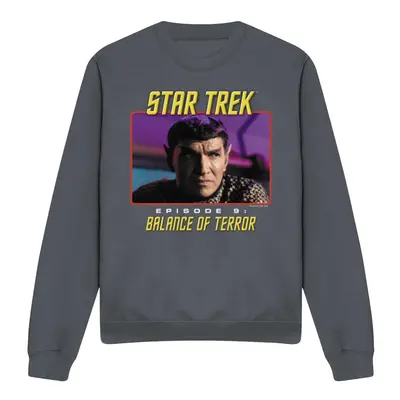 (XL, Charcoal) Star Trek Unisex Adult Balance of Terror Sweatshirt