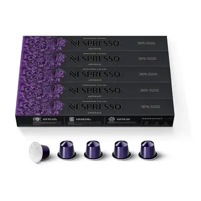 50 Nespresso Capsules Arpeggio Coffee NEW