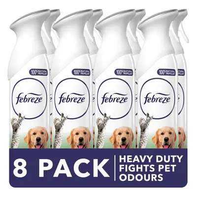 Air Freshener Spray, 185ML X (1480ML), Pet Odour Eliminator Room Spray, Leaves A Fresh Scent