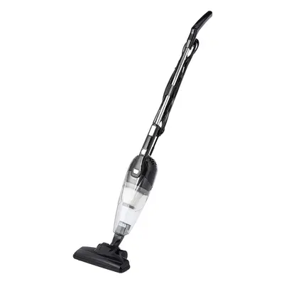 2-in-1 Corded Upright Vacuum Cleaner, ECO Motor, HEPA filtration, Lightweight Stick, Grey (UK)