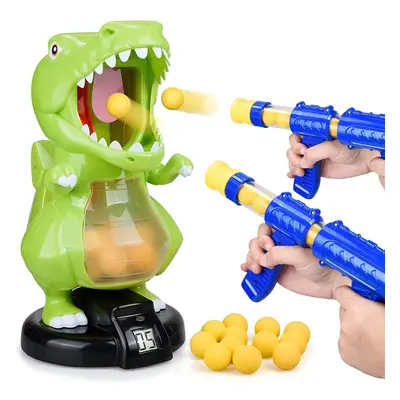 Dinosaur Toys Shooting Games for Kids Shooting Toys Target Practice with LCD Score Record and Fo