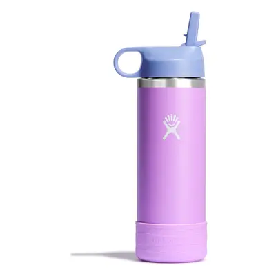 Hydro Flask Oz Kids Wide Mouth Straw Cap And Boot Anemone