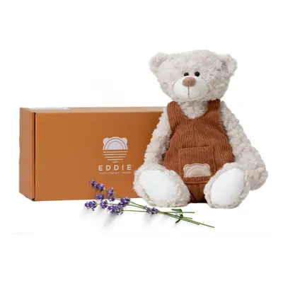 Eddie Warming Stuffed Animal - Lavender Microwavable Stuffed Animal - Aromatherapy Lavender Esse