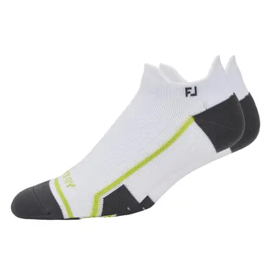 FootJoy Mens 18190h-10262 Golf Socks White/Grey Shoe Size US