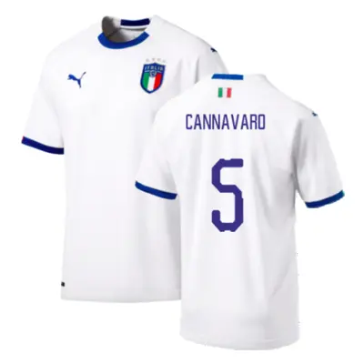 (XL) Italy Away Shirt (Cannavaro 5)