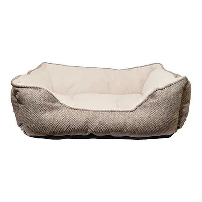 40 Winks Square Bed Luxury Truffle 61x46cm