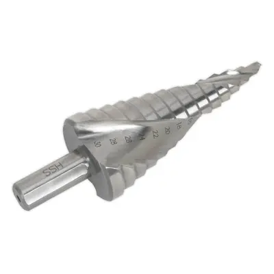 HSS M2 Spiral Flute Step Drill Bit - 4mm to 30mm - Precision Hole Drilling