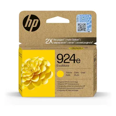 HP 924e EvoMore - Yellow - original - ink cartridge - for Officejet Pro 8130e