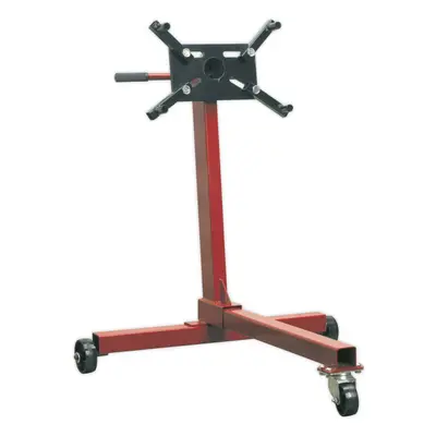 350kg Rotating Engine Stand - Fully Adjustable Mounting Arms - Swivel Castors