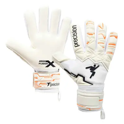 Size Professional ADULT Goal Keeping Gloves - Negative Contact WHITE Keeper