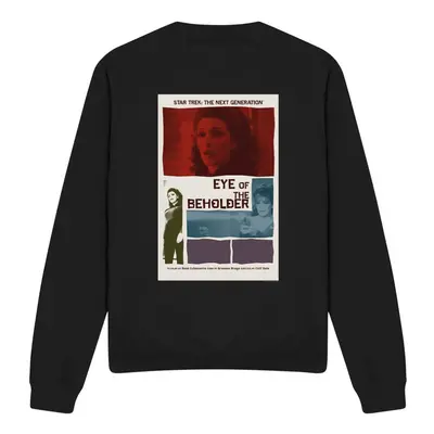 (S, Black) Star Trek Unisex Adult The Next Generation Season Episode Sweatshirt