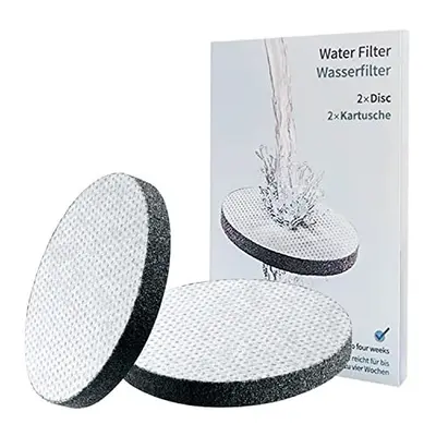 Micro Disc Water Filter Discs for Brita Fill and Go Water Filter Bottles Carafes, Reduce Chlorin