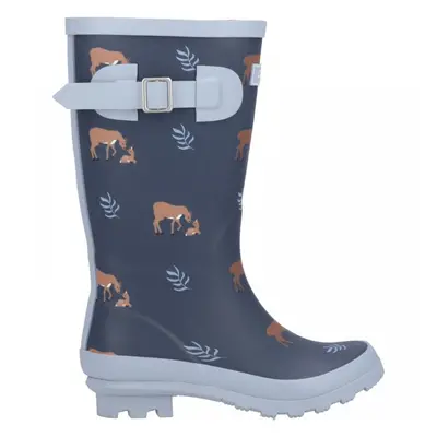 (4 (Adults'), Deers) Woodland Junior Deers Kids Print Wellies