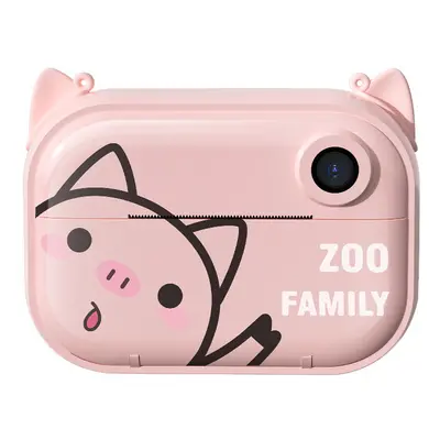 (Piggy Camera) MINI Children Camera Kid Cartoon Digital Camera Toy WIFI Transfer Picture