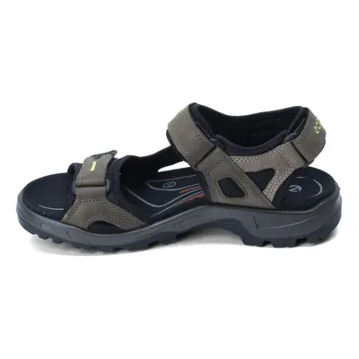 ECCO Men's Yucatan Sport Sandal Tarmac/Moon Rock 9-9.5