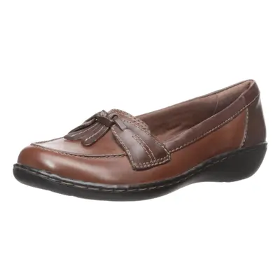 Clarks Women's Ashland Bubble Brown Leather US W