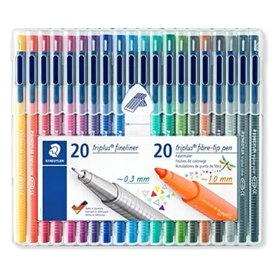 STAEDTLER Triplus Fineliner and Fibre Tip Pen Set Mix & Match Feature