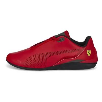 PUMA Women's Ferrari Drift Cat Decima Sneaker Rosso Corsa Black