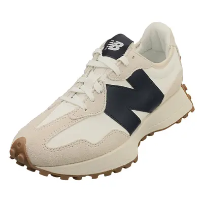 (7.5) New Balance Womens Fashion Trainers in Off White Navy