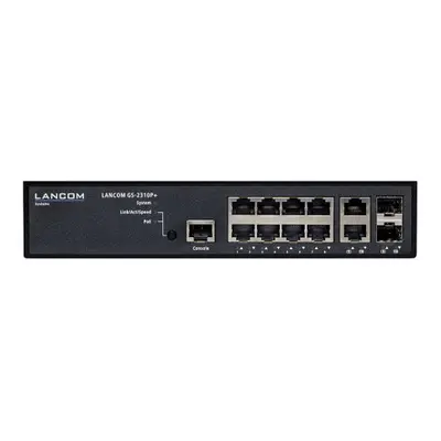 LANCOM GS-2310P+ Managed L2 Gigabit Ethernet (10/100/1000) Power over Ethernet (PoE) 1U Black