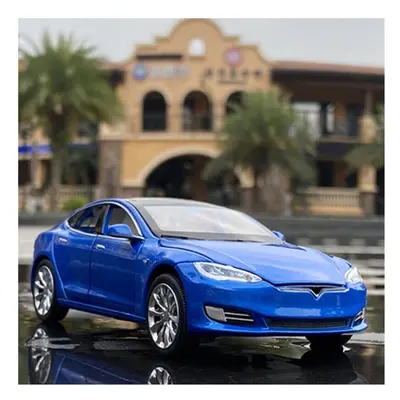 (model blue) 1:32 Model X Model SUV Alloy Car Model Diecasts Metal Simulation Toy Vehicles Car M