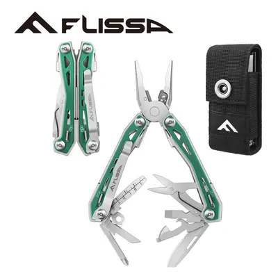 (STYLE2 F021036) SWISS TECH in Camping Multitool Multi Plier Folding Plier Wire Stripper Outdoor