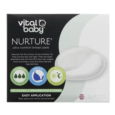 Vital Baby Nurture Ultra Comfort Breast Pads, Pack of