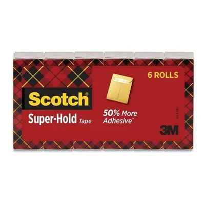 3M MMM700K6 Adhesive Super-Hold Refill Tape, Clear